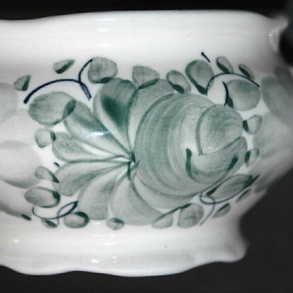 Polish Sugar Bowl Hand Made & Painted Made in Poland - Picture 8 of 9